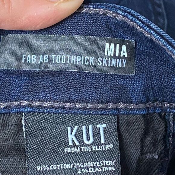 KUT | Mia Fab AB Toothpick Skinny Jeans - Picture 4 of 6